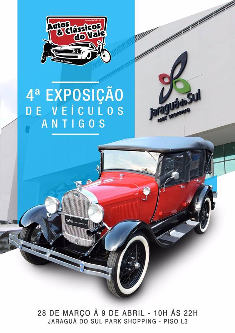 4ª Exposição de Veículos Antigos Jaraguá do Sul/SC Revista Classic