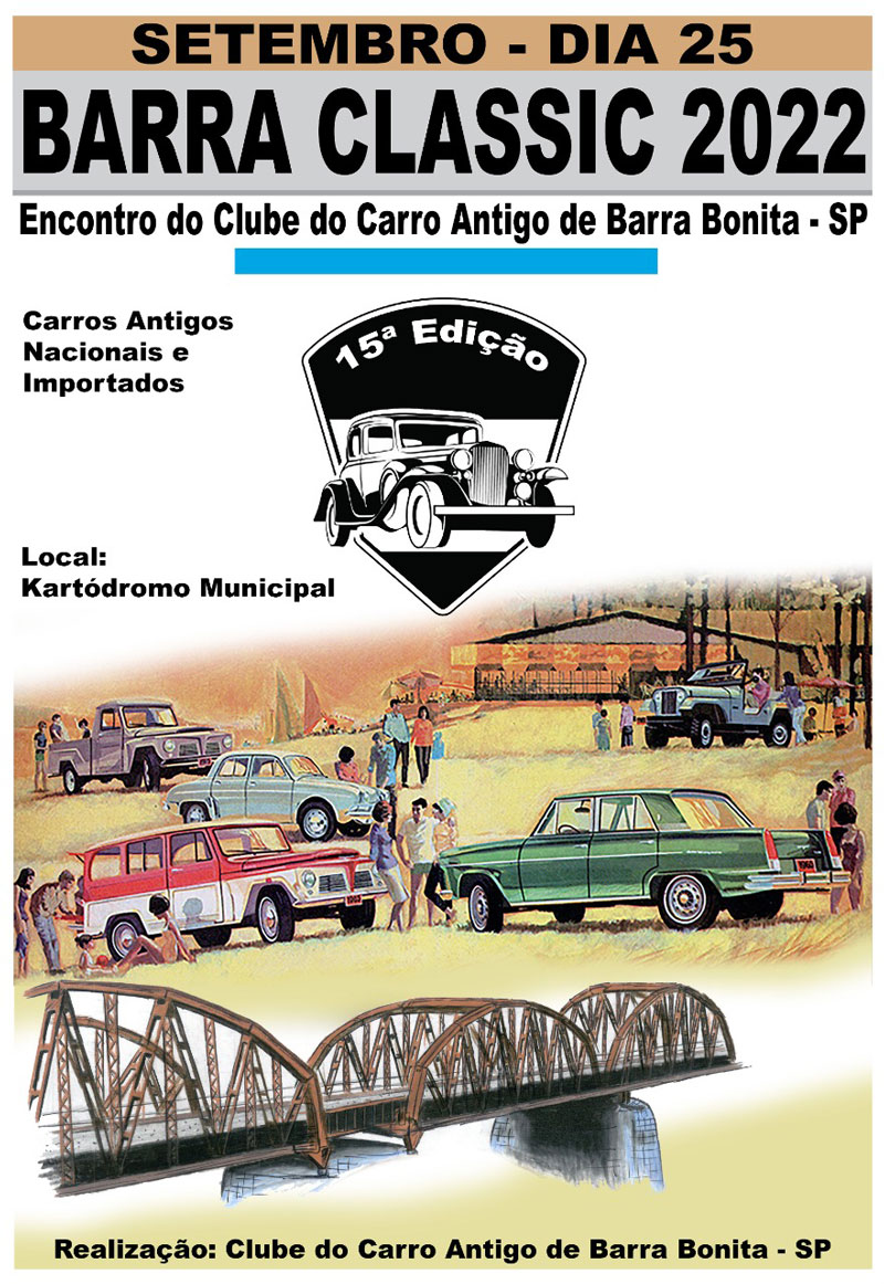 Clube mostra carros de corrida antigos fabricados no Brasil